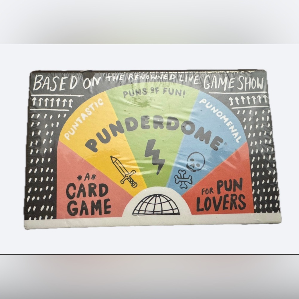 SOLD 2/$30 NEW Sealed Punderdome: A Card Game for Pun Lovers